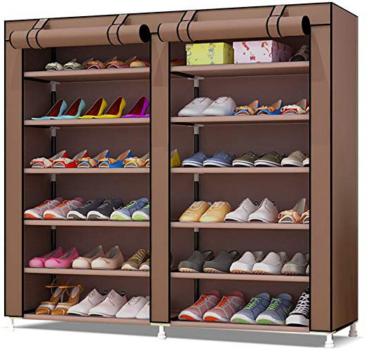 







UDEAR Zapateros Organizador de Tela, 7 Pisos con Resistente al Polvo Marrón 120 x 30 x 110 cm






