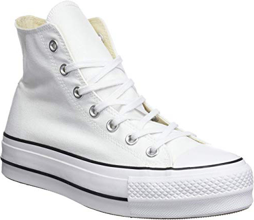 Converse CTAS Lift Hi Black/White, Zapatillas Altas Unisex Adulto