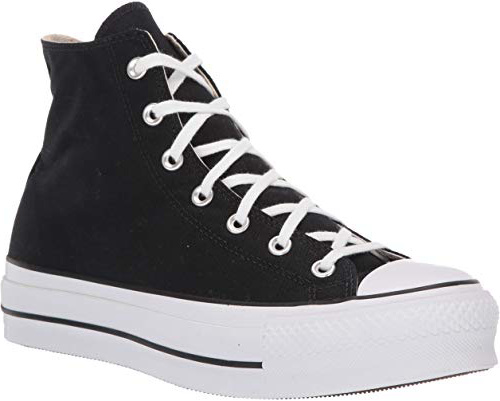 Converse CTAS Lift Hi Black White, Zapatillas Altas Unisex Adulto