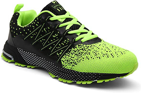 SOLLOMENSI Zapatillas de Deporte Hombres Mujer Running Zapatos para Correr Gimnasio Sneakers Deportivas Padel Transpirables Casual Montaña