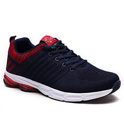 Zapatillas Running para Hombre Aire Libre y Deporte Transpirables Casual Zapatos Gimnasio Correr Sneakers Verde 39-45