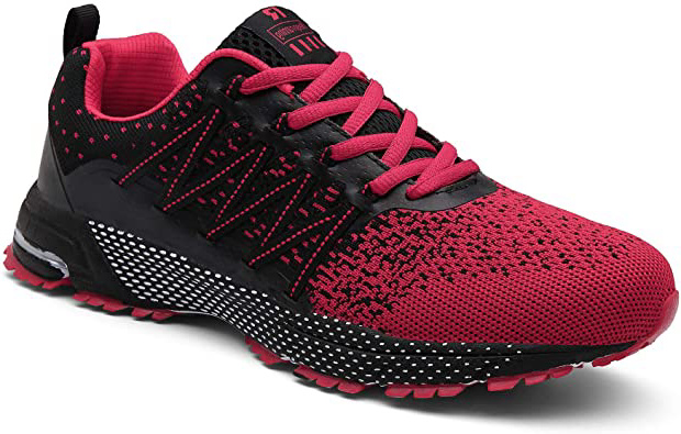 SOLLOMENSI Zapatillas de Deporte Hombres Running Zapatos para Correr Gimnasio Sneakers Deportivas Padel Transpirables Casual Montaña