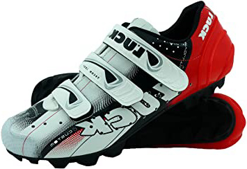 Luck Zapatillas de Ciclismo Extreme 3.0 MTB,con Suela de Carbono y Triple Tira de Velcro de sujeción ademas de Puntera de Refuerzo.