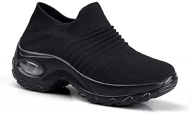 







Zapatos Deporte Mujer Zapatillas Deportivas Correr Gimnasio Casual Zapatos para Caminar Mesh Running Transpirable Aumentar Más Altos Sneakers Negro Gris Morado Rojo 35-44






