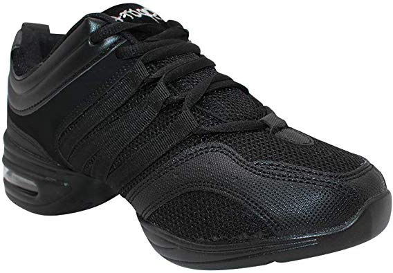 Yudesun Zapatos Aire Libre Deportes Danza Mujer - Mujeres Lona Cordones Suela de Goma Zapatillas Moda Practicidad Running Sneaker Jazz Contemporáneo Baile Informal (Los Zapatos Son más pequeños)