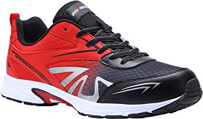 Zapatillas de Seguridad Hombres, LM-1805, Zapatos de Trabajo con Punta de Acero Ultra Liviano Suave y cómodo Transpirable