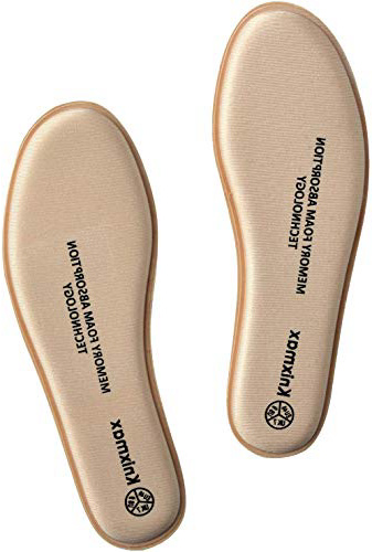 Knixmax Plantillas Memory Foam para Zapatos de Mujer y Hombre, Plantillas Confort Amortiguadoras Cómodas y Flexibles para Trabajo, Deportes, Caminar, Senderismo, 36-41EU