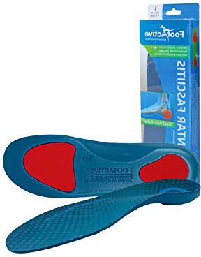 FOOTACTIVE PARA FASCITIS PLANTAR Plantillas de Longitud Completa con Extra-Amortiguación de Larga Duración para el alivio eficaz de la Fascitis Plantar y tendinitis de Aquiles
