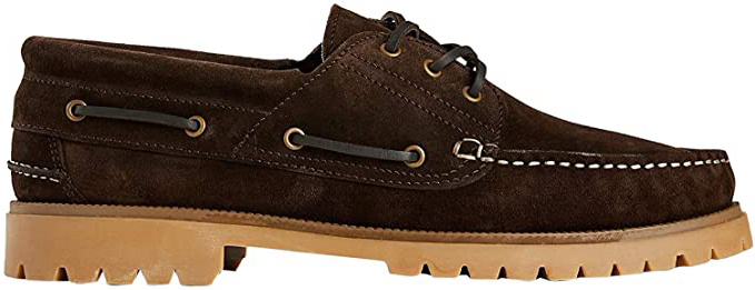 Marca Amazon - find. Leather - Náuticos Hombre