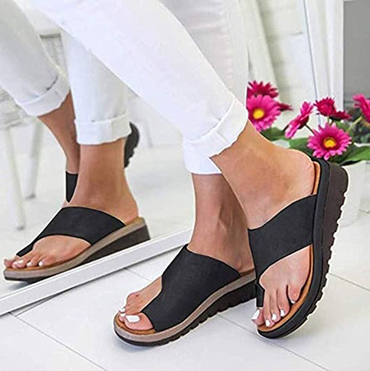 WSXZ 2019 Nuevas Mujeres Cómodas Sandalias Corrector De Juanetes Ortopédico para Mujeres Zapatos Ortopédicos de Corrección de pie de Dedo Gordo Corrector de Juanetes Ortopédico