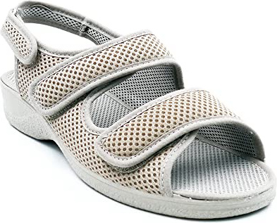 Zapatilla Mujer, Marca DOCTOR CUTILLAS, Color Tostado, Cierre Dos velcros - 21739-115