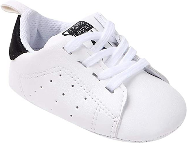Gusspower Zapatos de Bebé Zapatillas Deportivas para bebés recién Nacidos Primeros Pasos Calzado de Cuero Antideslizante Suave para niños niñas pequeños Infantiles