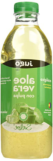Saloe Jugo Aloe Vera con Pulpa Ecológico - 3 Recipientes de 1000 ml - Total: 3000 ml
