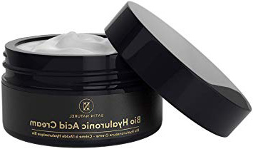 GANADOR 2020* Crema Facial de Acido Hialuronico ORGÁNICA TRES VECES MAYOR 100ml - Cremas Faciales Antiarrugas para Mujer con Aloe Vera – Usar con un Serum Facial - Cosmetica Natural Hecho en Alemania